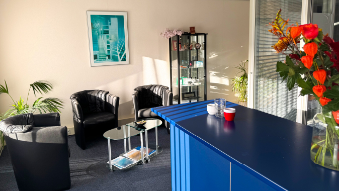 ヨーロッパ支店オフィス内観